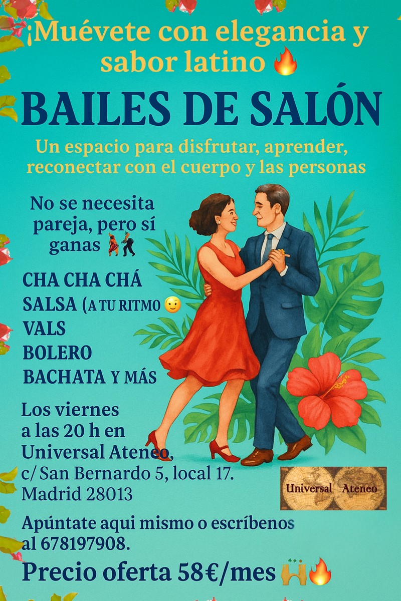 Clase de Bailes de Salón